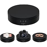 CDIYTOOL Electric Rotating Turntable - 360° Display Stand, Motorized, Speed & Angle Adjustable, 10kg Load, 5.75"