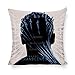 Produktbild TANGGOOD Transcendence Film Johnny Theme Platz Baumwolle Leinen Kissenbezug Kissen Tagesdekoration Sofa Geschenk Kreatives Zuhause Kissenbezug 18x18 Zoll Reißverschluss
