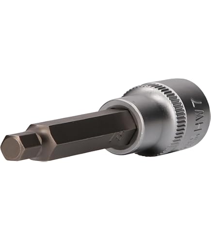 Bussola Per Viti A Esagono Incassato KS Tools 918.1610 | 1/2', 10mm, Cromata | Per Uso Manuale Professionale