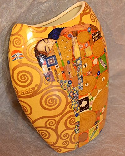 Gustav Klimt Vase Motiv Die Erfüllung Porzellan