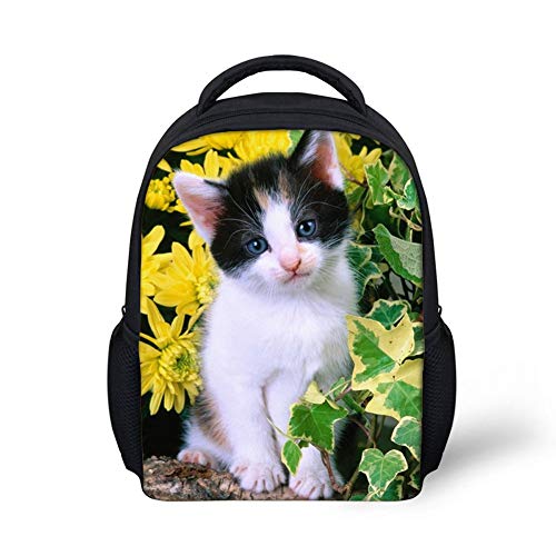 Preisvergleich Produktbild Katzenrucksack für Kleinkinder 12 Zoll personalisierte süße kleine Umhängetasche (Color : -, Size : -)
