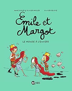 jaquette livre Émile et Margot, Tome 05: Le monde à l'envers
