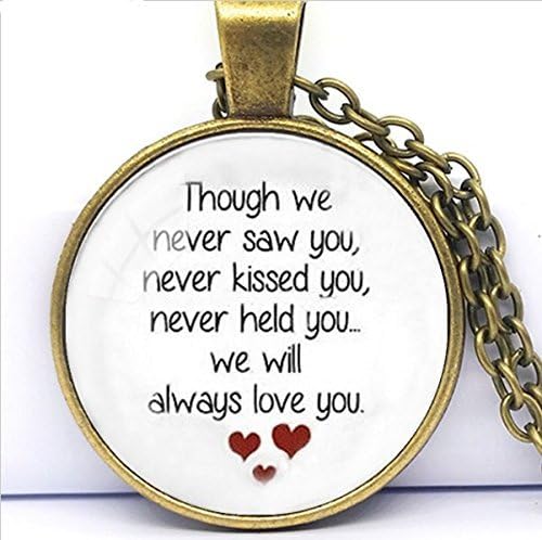 Miscarriage Keepsake Pendant Necklace,Loss of Unborn Baby, Miscarriage Necklace, Miscarriage Remembrance