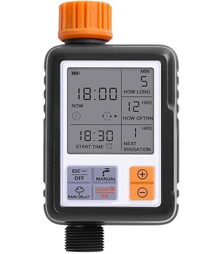 Orbit Sprinkler Timer DIG LEIT 1 MVA Solar Powered Irrigation Timer ...