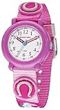 Jacques Farel Kinderuhr Mädchen Pferd rosa/pink KPA 1011