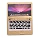 Price comparison product image YUYOUG Doll Accessories Notebook Computer Model Mini Laptop For 18 inch Our Generation American Girl/Boy Doll (Gold)