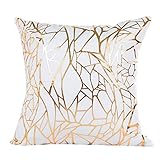 Zuhause Dekoration Kissen Fall Hirolan Gold Folie Drucken...