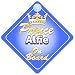 Crown Prince Alfie On Board Personalised Baby / Child Boys Car Sign