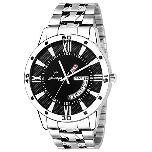 John MorganAnalog Black Dial Men's Watch-JB-19