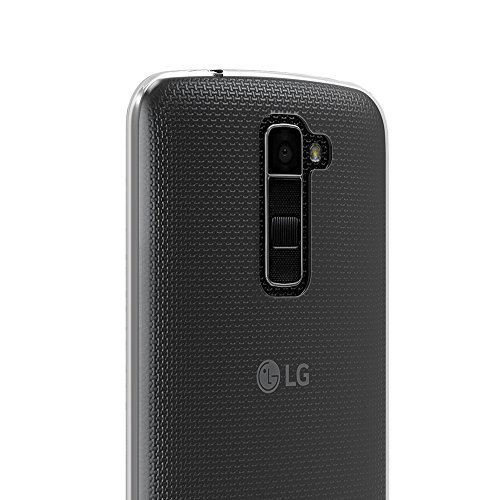 AICEK Funda LG K10  LG K10 Funda Transparente Gel Silicona LG K10 Premium Carcasa para LG K10