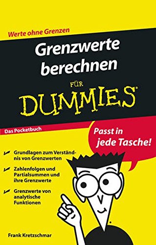 Grenzwerte berechnen für Dummies Das Pocketbuch