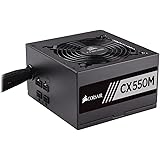 Corsair CX550M PC-Netzteil (Teil-Modulares Kabelmanagement, 80 Plus Bronze, 550 Watt, EU)