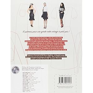 Couture vintage... de la tête aux pieds ! - 15 patrons des années 1920 aux années 1970