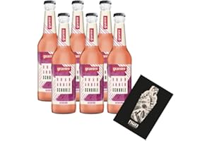 MIXCOMPANY.DE BAR & GLAS Granini Rhabarber Schorle 6x 0,33L Rhabarberschorle Naturtrüb inkl. Pfand MEHRWEG