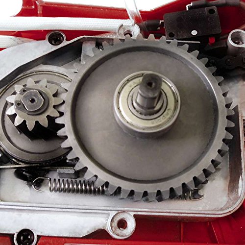 Einhell Elektro Kettensäge GE-EC 2240 (2200 Watt, 375 mm Schnittlänge, Oregon Kette und Qualitätsschwert, Softstart, Rückschlagschutz und Kettenfangbolzen) - 4
