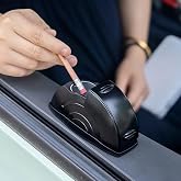 3B Trend Ara&ccedil; İ&ccedil;i K&uuml;ll&uuml;k Metal Hazneli Kayar Kapaklı - Dumansız Araba K&uuml;ll&uuml;ğ&uuml; Kokuyu Kesen Otomobil K&uuml;ll&uuml;ğ&uuml; Siyah