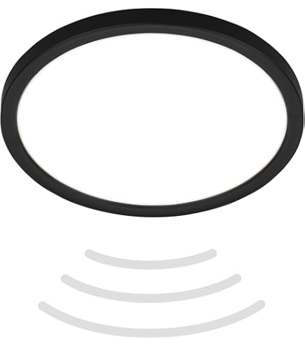 BRILONER - NICI - LED Plafondlamp - plafonniére met bewegingsmelder - aluminium - 12.5W