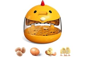 Sbyzm Egg Incubator for Hatching Eggs, Automatic Egg Incubator with Temperature Control Display, Cute Chicken Quail Eggs Incubators, Hatching Machine for Duck, Quail