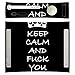 Produktbild Disagu Design Skin für MICROSOFT Xbox 360 liegend - Motiv "KEEP CALM AND FUCK YOU"