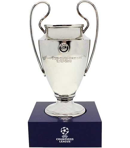 Trofeo de réplica 3D de la UEFA Champions League de 70 mm con soporte