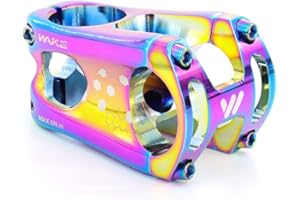 CYSKY Attacco Manubrio 31,8 35mm 45mm MTB Attacco Manubrio riser Manubrio Corto per la Maggior Parte degli attacchi Manubrio Bici da Strada, MTB, BMX, Attacco Manubrio Bicicletta