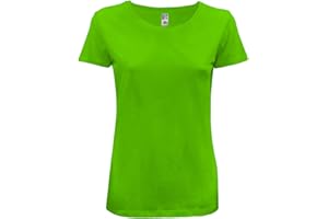 CHEMAGLIETTE! T Shirt Donna - Maglietta Manica Corta Cotone, Tshirt Maglia Maniche Corte da Lavoro, T-Shirt Tinta Unita Stampabili Girocollo, Maglia Basic Evolution T