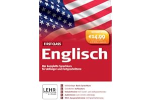 DIGITAL PUBLISHING First Class Sprachkurs Englisch, Version 11, 2 CD-ROMsDas vollständige Sprachlernpaket für Anfänger und Fortgeschrittene. Für Windows 2000, XP, Vista oder 7