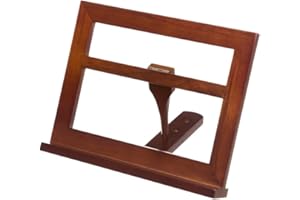 VARZI Leggio In Legno Da tavolo per libri 3x7x24cm