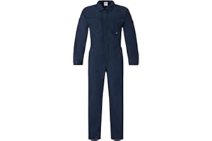 BWOLF Bravo Combinaison Travail Multiuso Combinaison De Travail Homme Bleu de Travail Homme Multipoche, Fermeture éclair, 6 Poches