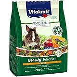 Vitakraft Emotion Beauty Adult, Zwergkaninchen - 1,5kg