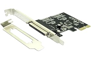 GRIFFIN Approx APPPCIE1P - Tarjeta PCI-E de un Puerto Paralelo, Color Plateado y Verde