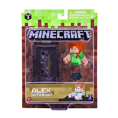 Preisvergleich Produktbild Minecraft - 16491 - angelnde Alex mit Accessoire