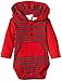 Pumpkin Patch Baby-Boys Hooded Bodysuit, Red Alert, 3-6 Months