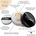 Aesthetica Banana Loose Setting Powder – Talc Free Setting Powder / Highlighter for a Superior Matte Finish - Flash Friendly – Includes Luxurious Velour Puff for Flawless Application