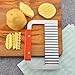 Produktbild TAOtTAO Kartoffelchip Gemüse Crinkle gewelltes Fräser Fries Fries Hand Chipper Werkzeug Wellenmesser geschnittenes Kartoffelmesser