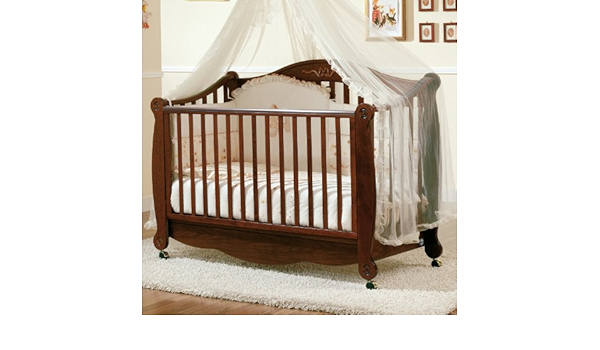 dark wood cot bed