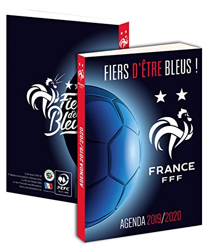 Equipe de FRANCE de football Agenda Scolaire FFF - 2019 2020 - Collection Officielle
