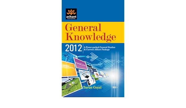 arihant general knowledge 2012 by tarun goyal