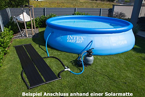 2x Solarmatte 600 x 70cm für Pool Solar Solarabsorber Solarheizung Poolheizung Doppelpack 49128 - 3