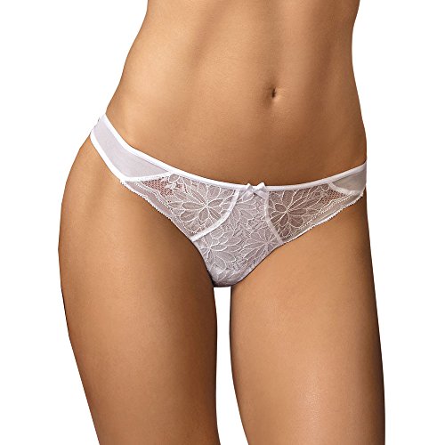 Tanga Con Encaje Floreado cintura Baja
