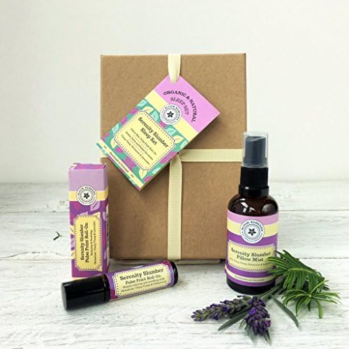 Serenity Slumber Sleep Aid Set - A perfect selection of two of our favourite sleep aids from our relaxing Serenity Slumber range of products. These products containing a therapeutic blend of essential oils including Ylang Ylang, Geranium, Sweet Orange, Cedarwood, Lavender and Patchouli that are known to soothe the nervous system and aid relaxation and sleep.