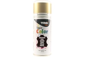 TRG The One Super Color, Spray Dye for Leather Shoes, 333 Pale Gold, 150 ml