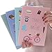 Produktbild guwheat 16 K Series Cute Softcover-Notebooks/Zeitschriften/Diary Einzigartiges Design Notizblock für Schüler (Set von 4) Cafe Life