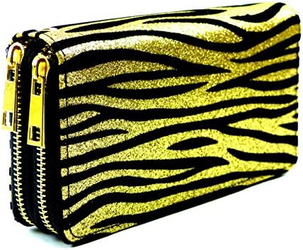 Design portefeuille femme umfanreiche grand serveur portefeuille avec dragonne tIGER u 43-1 brillant