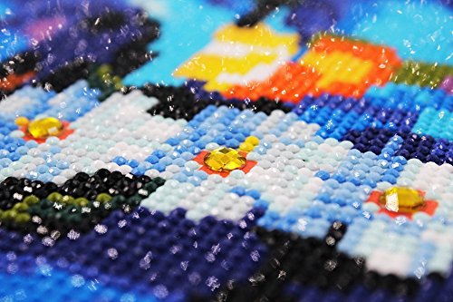 OLY 5D Runde Drill Blue Dolphin Diy Diamant Malerei Pfingstrose Blumen Needlework voller Diamant Stickerei Malerei - 9