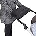 Your Baby Pushchair/Pram/Stroller Fleece Hand Muff / Hand Warmer (Black/ Grey)