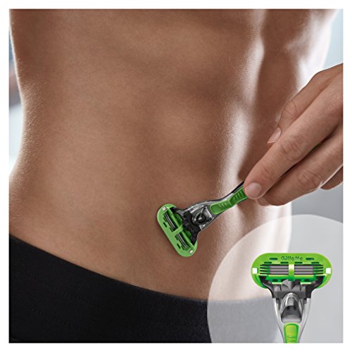 Braun Multigroomer 7-in-1 Bartschneider MGK3040, Rasierer, Trimmer und Bodygroomer mit Gillette Body, schwarz/blau - 3