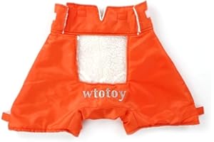 HobbyInn RC Transmitter Winter Glove Winter Wind Shelter Remote Controller Holder for FrSky X9D Spektrum Futaba (Orange)