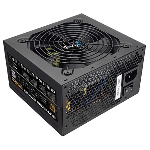 Schaltnetzteil PSU 850W ATX 80 PLUS Bronze mit 12cm Leise Schwarzen Lüfter / Für PC Computer / iCHOOSE