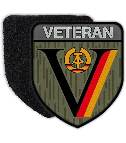 Akachafactory Toppe Toppa Patch Bandiera stampado Applique banderina Germania EST RDA Tedesca